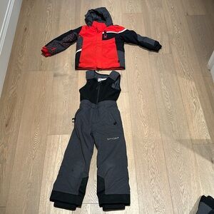 Size 6 - Kid’s Spyder snow pant and ski jacket set